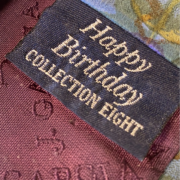 Jerry Garcia Happy Birthday Tie Collection 8 - Picture 2 of 4